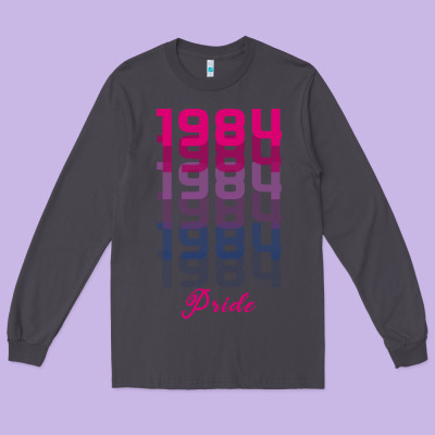 Pride 1984 Long Sleeve Tee Designed By Bettercallsaul