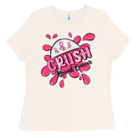 Bone crush breast cancer Ladies Tee - MaliasSmallBusiness