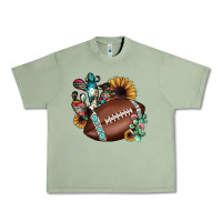 Oil Green football cactus sunflower Urban Heavy Tee - JahusDesignShop