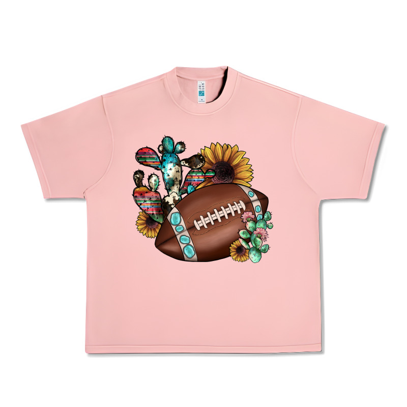 Football Cactus Sunflower Urban Heavy Tee by JahusDesignShop | Teevron
