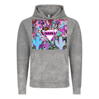 Cloud Rock mama cowboy western animal pattern neon Vintage Hoodie - LillyAllenDesigns