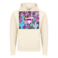 Vintage Artic mama cowboy western animal pattern neon Vintage Hoodie - LillyAllenDesigns