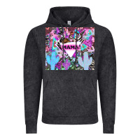 Vintage Black mama cowboy western animal pattern neon Vintage Hoodie - LillyAllenDesigns