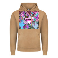Vintage Camel mama cowboy western animal pattern neon Vintage Hoodie - LillyAllenDesigns