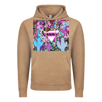 Vintage Coffee mama cowboy western animal pattern neon Vintage Hoodie - LillyAllenDesigns