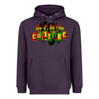 Plum do it for the culture Heavyweight Hoodie - FaDigitalArtStudio