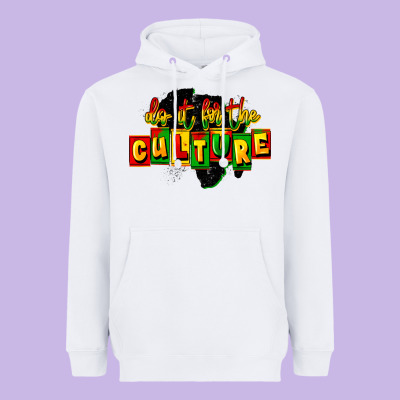 Do It For The Culture Heavyweight Hoodie Designed By Fadigitalartstudio