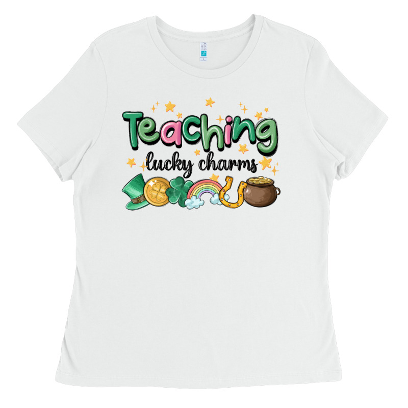 Teaching Lucky Charm Ladies Tee by MaliasSmallBusiness | Teevron