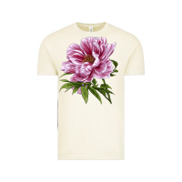 Vintage Arctic Peony Flower Illustrations Vintage Tee - LillyAllenDesigns