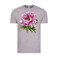 Vintage Zinc Peony Flower Illustrations Vintage Tee - LillyAllenDesigns