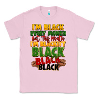 Bubblegum Pink juneteenth im black every month Classic Tee - LillyAllenDesigns