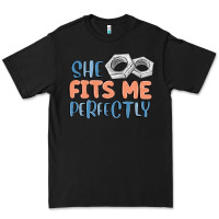 Black she fits me perfectly Premium Tee - MaliasSmallBusiness