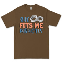 Cacao she fits me perfectly Premium Tee - MaliasSmallBusiness