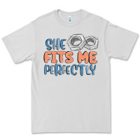 Dove Grey she fits me perfectly Premium Tee - MaliasSmallBusiness