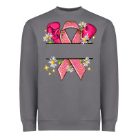 Storm Personalized Breast Cancer ribbon Heavyweight Sweatshirt - NancyCooperArtShop
