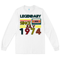White Vintage 1974 Long Sleeve Tee - Bettercallsaul