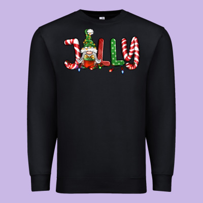 Jolly Gnome Premium Sweatshirt Designed By Bundleandbundleshop