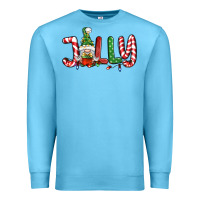 Ocean Blue jolly gnome Premium Sweatshirt - BundleAndBundleShop
