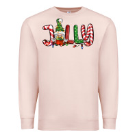 Pale Pink jolly gnome Premium Sweatshirt - BundleAndBundleShop