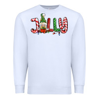 White jolly gnome Premium Sweatshirt - BundleAndBundleShop