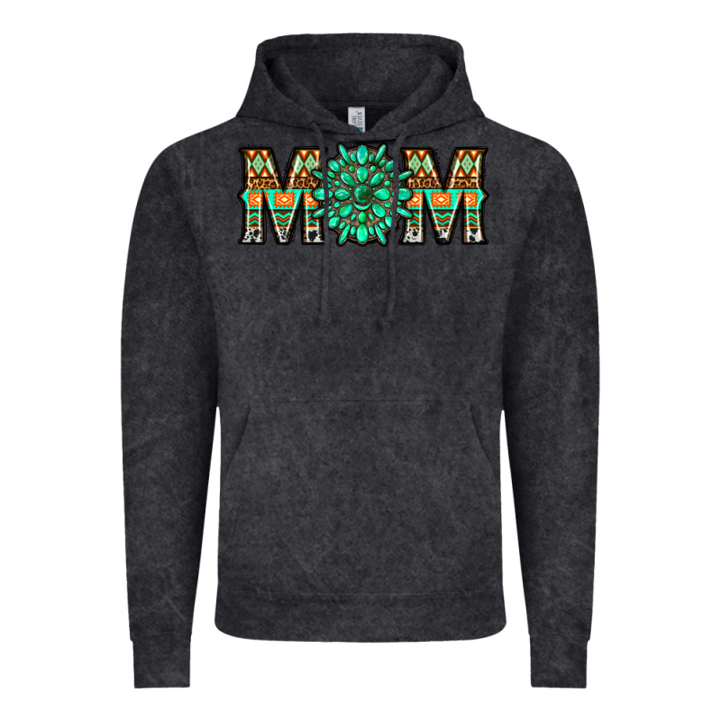 Gemstone Aztec Mom Vintage Hoodie by LillyAllenDesigns | Teevron