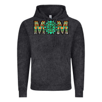 Vintage Black gemstone aztec mom Vintage Hoodie - LillyAllenDesigns