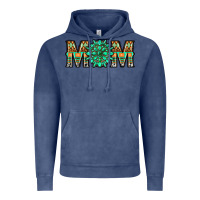 Vintage Denim gemstone aztec mom Vintage Hoodie - LillyAllenDesigns