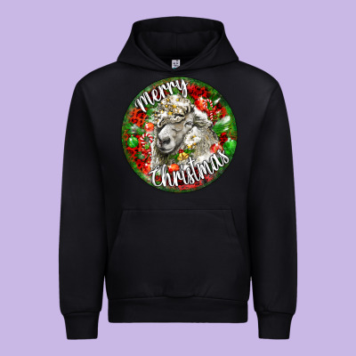 Christmas Lincoln Sheep Urban Hoodie Designed By Lillyallendesigns