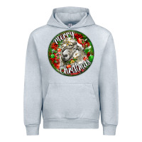 Heather Grey christmas lincoln sheep Urban Hoodie - LillyAllenDesigns