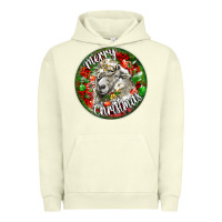 Pigment Pistachio christmas lincoln sheep Urban Hoodie - LillyAllenDesigns