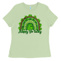 Matcha st. patrick's day happy go lucky Ladies Tee - RanaPortraitStore