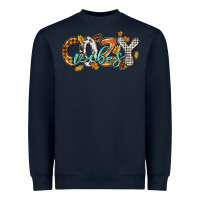 Navy Cozy vibes Heavyweight Sweatshirt - NancyCooperArtShop