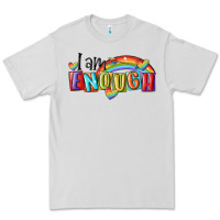 Dove Grey i am enough lgbt Premium Tee - MaliasSmallBusiness