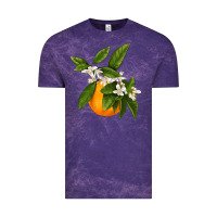 Cloud Purple Tangerine Vintage Tee - LillyAllenDesigns