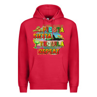 Cardinal Fiesta siesta tequila repeat Premium Hoodie - FaDigitalArtStudio