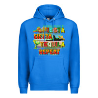 True Royal Fiesta siesta tequila repeat Premium Hoodie - FaDigitalArtStudio