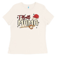 Bone t ball mama baseball Ladies Tee - MaliasSmallBusiness