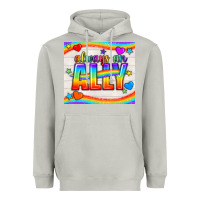 Moon Dust Always An Ally Pride LGBTQ+ Tumbler Heavyweight Hoodie - BundleAndBundleShop