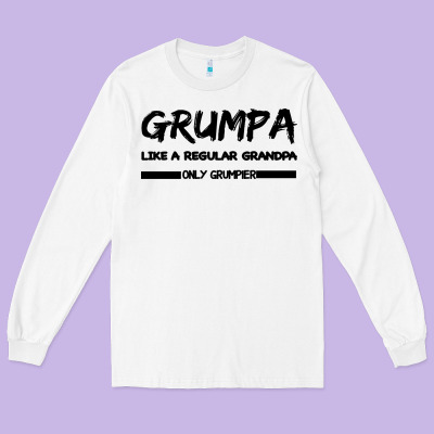Grumpa Long Sleeve Tee Designed By Bettercallsaul