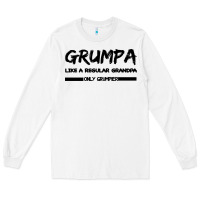 White Grumpa Long Sleeve Tee - Bettercallsaul