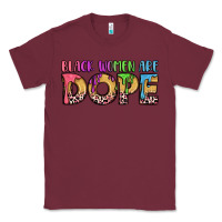 Burgundy black women are dope Classic Tee - LillyAllenDesigns