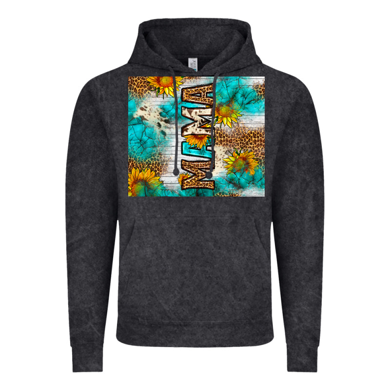 Mama Leopard Sunflower Vintage Hoodie by LillyAllenDesigns | Teevron