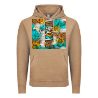 Vintage Coffee mama leopard sunflower Vintage Hoodie - LillyAllenDesigns