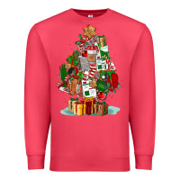 Cardinal nurse christmas tree Premium Sweatshirt - FaDigitalArtStudio
