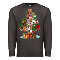 Smoke nurse christmas tree Premium Sweatshirt - FaDigitalArtStudio