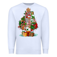 White nurse christmas tree Premium Sweatshirt - FaDigitalArtStudio