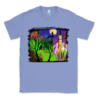 Colony Blue halloween background Classic Tee - JahusDesignShop