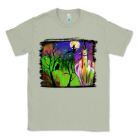 Matcha halloween background Classic Tee - JahusDesignShop