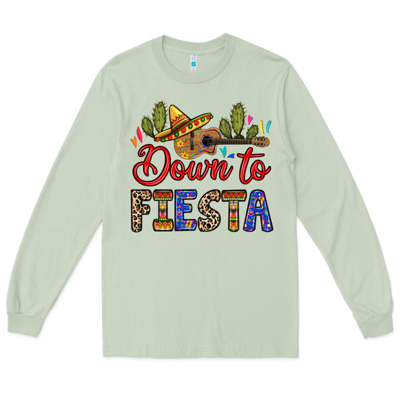 Down To Fiesta Long Sleeve Tee by RanaPortraitStore | Teevron