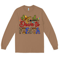 Toasted Coconut Down to fiesta Long Sleeve Tee - RanaPortraitStore